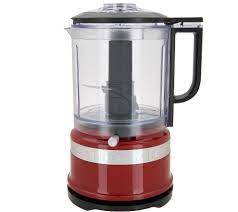Check spelling or type a new query. Kitchenaid 5 Cup One Touch 2 Speed Food Chopper W Whisking Blade Qvc Com