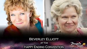 Beverley Elliott announced at the Happy Ending Convention !