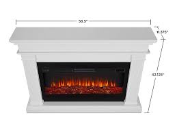 The real flame aspen electric fireplace has realistic colorful flames, barnwood mantel. Real Flame Beau White Electric Fireplace 8080e W Real Flame