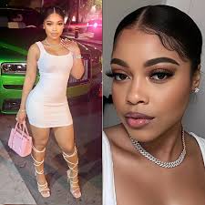 Rapper Nas Daughter Destiny Jones 😳