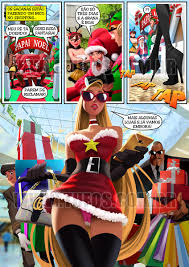 Mansão Riqueza Em: Um Natal Bem Sacana – Hentai - HQ Porno