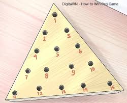 For more background info about the puzzle you can check out (george bell's triangular peg solitaire page), that's where i got a bunch of my information anyway. How To Win Peg Game 5 Easy Points With Images Digitalramnagar