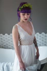 Colourful Quirky Wedding Dresses For Non Traditional Brides Lucy Can T Dance Quirky Wedding Dress Quirky Wedding Dip Dye Wedding Dress