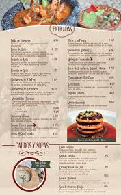 Tierra Santa Monclova Menu De Comidas Cartas De Menu Plantilla De Menu De Comida