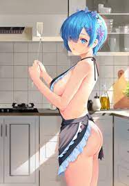 Rem naked apron [media] : r/Re_Zero