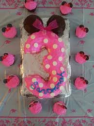 Birthday Theme Ideas For 3 Year Old Daughter My 3 Year Old S Minnie Mouse Cake Minnie Mouse Birthday Cakes 3rd Birthday Cakes Minnie Birthday