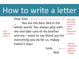 Write anything that comes from your heart, and your father would love to read it again and again. We Will Be Writing A Letter To Your Mom For Mother S Day Ppt Download