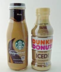 Substitute skim milk for cream for a lighter option, or drink it black for 15. Starbucks V Dunkin Iced Coffee Looks Premium In Glass Packagingdigest Com
