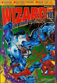 Wizard The Guide To Comics 18 B Feb 1993 Magazine By Wizard Press Graphic Novel Cover Comics Comic Book Covers
