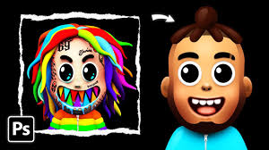 Bob ross paints 6ix9ine sixnine the takeshi69 dude. How To 3d Model Yourself In Photoshop Like 6ix9ine Youtube