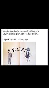 Yuregimden Baska Tasiyacak Yukum Yok Sayilmazsa Yuregime Dusen Kus Oluleri Haydar Ergulen Goruntuler Ile Siir Alintilari Kus Ozlu Sozler