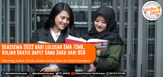 Biaya pendidikan sma lebih murah. Beasiswa 2022 Bagi Lulusan Sma Smk Kuliah Gratis Dapet Uang Saku Dari Bca Fakultas Teknik