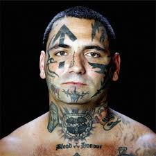 Image result for quirky pylon forehead tattoo