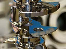 Fully Polished Crankshaft Used In Nascar Engines Nascar Engine Dragsters Engineering
