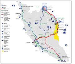 The east coast economic region (ecer), is an area measuring more than 66,000 square kilometres or 51% of the total area of peninsular malaysia with figure 1: East Coast Rail Line Ecrl Project East Coast Strait Of Malacca South China Sea
