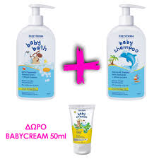 A baby bath wash that gently cleanses baby's delicate skin without drying it or interfering with its normal ph levels while protecting the skin flora. Frezyderm Baby Bath And Shampoo Online Shopping