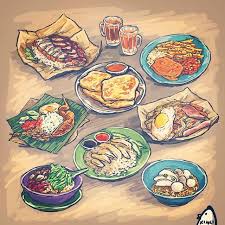 The4moose Food Illustrations Food Illustration Design Food Doodles