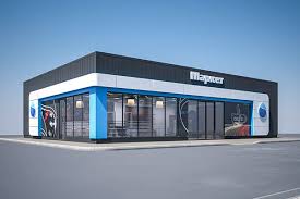 Design Of Filling Stations Nps On Behance Commercial Design Exterior Facade Design Retail Architecture