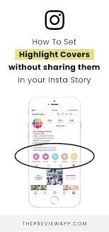 How To Set A Highlight Cover Without Sharing It In Your Insta Story Instagram Instagramtips Instagr Instagram Marketing Tips Insta Story Instagram Business
