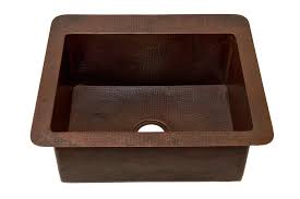 cocinita undermount kitchen copper sink