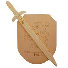 We did not find results for: Epee Et Bouclier En Bois Avec Gravure Historia