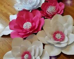 Flores De Papel Decor Boda Fiestas Bebe Cumpleanos Handmade Flowers Paper Paper Flowers Craft Paper Flower Decor