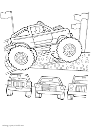The spruce / kelly miller halloween coloring pages can be fun for younger kids, older kids, and even adults. Monster Truck Printable Coloring Pages Coloring Pages Printable Com