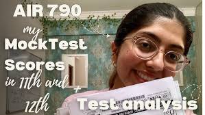 all my Allen mock test scores in 11th and 12th! + how to do test analysis