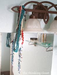 See more ideas about jewelry wall, jewellery storage, jewelry organizer diy. 25 Creative Solutions To Necklace Organization The Thinking Closet