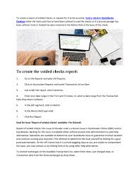 Maybe you would like to learn more about one of these? How To Void A Check In Quickbooks Online In Closed Period By Businessaccountings Issuu
