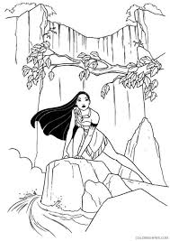 Please browse the page get them. Pocahontas Coloring Pages At Waterfall Coloring4free Coloring4free Com