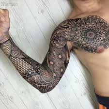 Nissaco Inked Arm Tattoo Sleeve Blackwork Tattoo Mandalas Dovme Fikirleri Dovme Sanatcilari Dovme