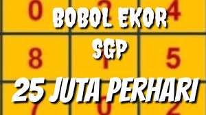 Rumus Bobol Ekor Sgp Hari Ini Akurat Rumus Jitu Youtube