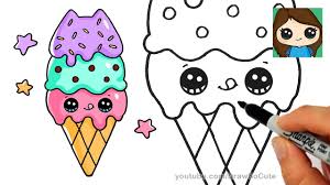 In this video, you will learn how to draw a super cute and super easy ice cream bowl step by step :) if you want to see more of my videos , click. Ice Cream Easy Cute Panda Drawing Novocom Top