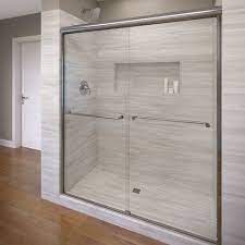 celesta 60 x 72 frameless bypass sliding shower door shower doors sliding shower door tub doors