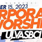 15th CORPORATE WORSHIP event image