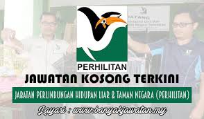 Info kekosongan ini adalah seperti yang diiklankan. Jawatan Kosong Di Jabatan Perlindungan Hidupan Liar Taman Negara Perhilitan 12 November 2018 Kerja Kosong 2021 Jawatan Kosong Kerajaan 2021