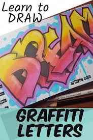 Looking for easy pictures to draw? Learn To Draw Graffiti Letters Art Tutorial For Beginners Graffiti Lettering Graffiti Drawing Easy Graffiti Letters