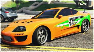 Kalau mod orang masuk player img atau gta3 img. How To Replicate Paul Walker S Toyota Supra Gta 5 Youtube