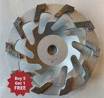 Grizzly Diamond Cup Wheels - Rocket Supply - Stone, Tile ...