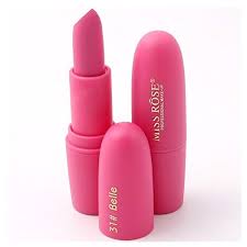 Buy Miss Rose Matte Lipstick Waterproof Velvet Batom Long-Lasting Nude  Makeup Lipgloss Sexy Red Lip Cosmetic Tools, pink, 3.4 g Online at Low  Prices in India - Amazon.in