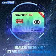 Moon doris unlock turbo sim card gpp lte 4g for iphone 8 7 6s 6 plus + se . Lte 4g Ideal Unlock Turbo Sim Card Adapter Gpp For Iphone Blocked Phones Accs Shopee Malaysia
