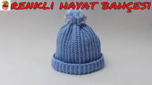 Tig Isi Cocuk Bere Sapka Modeli 3 7 Yas Anlatimli Yapilisi O Tig Isleri Krose Tig Isi Bebek