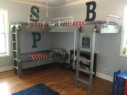 19 Nice Triple Bunk Beds Ideas For Your Children S Bedroom Diy Bunk Bed Kids Bunk Beds Bunk Beds For Boys Room