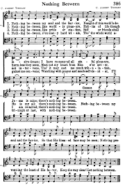 Nothing Between High 1458 2261 Bible Songs Hymn Music Hymns Lyrics