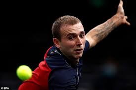 Click here for a full player profile. Evans Knocked Out By Wawrinka In Behind Closed Doors Paris Event As Impressive Year Comes To An End Daily Mail Online