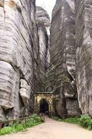 The name in its latin form in teplicz first. Stone Gate In The National Park Of Adrspach Teplice Czech Republic Stock Photo Picture And Royalty Free Image Image 16570462