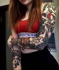 Tattoo By Staaadler Traditional Traditionaltattoo Traditionalartist Old Traditional Tattoo Sleeve Traditional Tattoo Old School Tattoo Sleeve