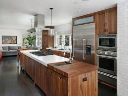 Dark Wood Flooring Is A Popular Choice From Carlisle Wide Plank Floors Contemporary Kitchen Kitchen Design Kitchen Builder