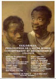 Exil, consentement et désobéissance civile/civique au XIXe siècle.  Europe/Amérique latine”, AsileuropeXIX au colloque “Exil/désexil”, 18-19  mai 2017, Université Paris 8
